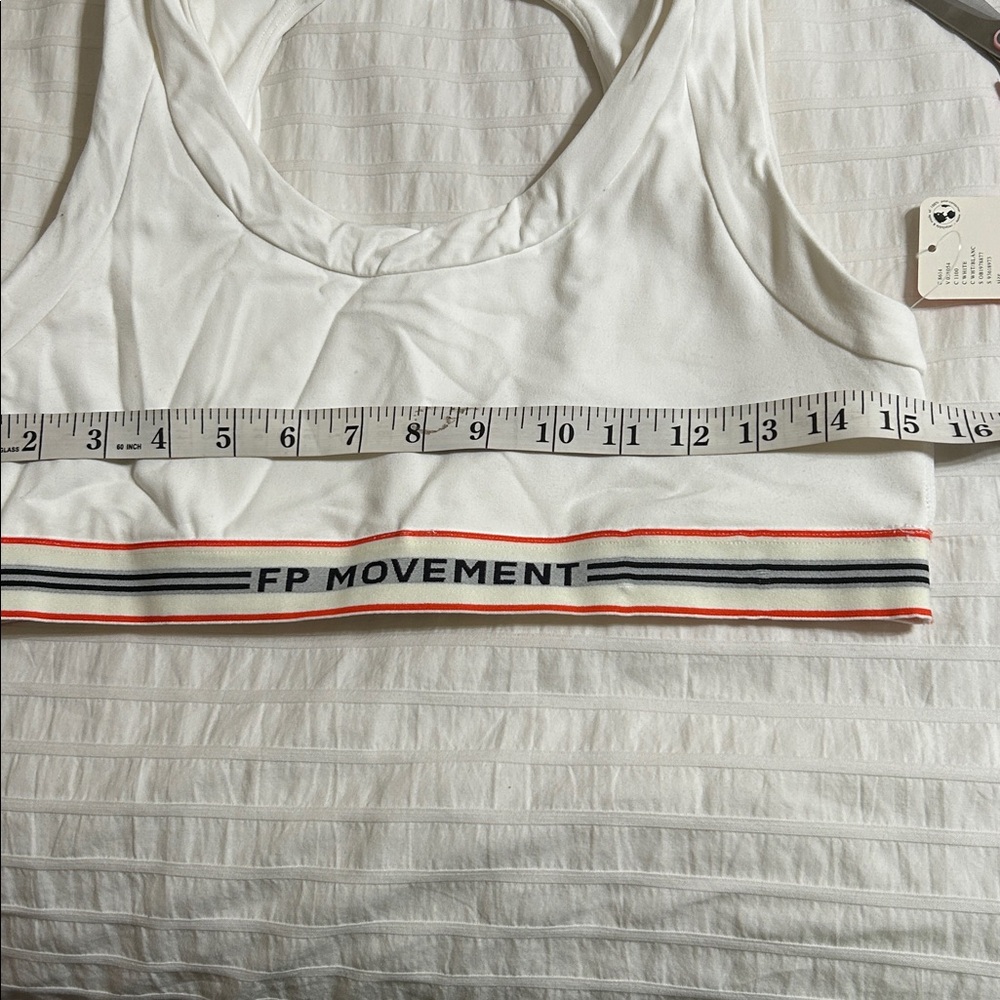 Free People Movement Never Better Ringer Logo Sports. Color white Size L - Picture 7 of 13